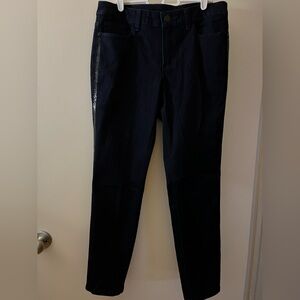 Christopher & Banks Black Straight Leg Jeans